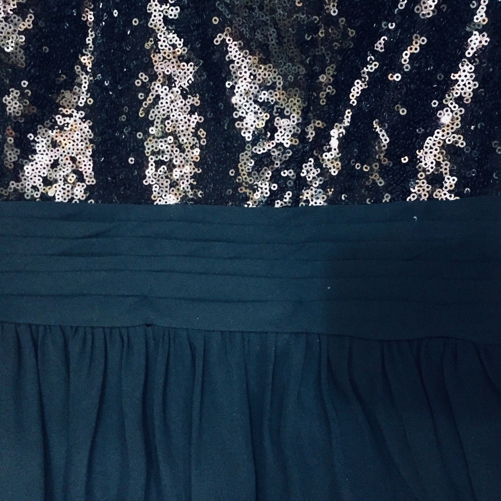 🛑🛑SOLD🛑🛑Gorgeous b2 Jasmine Gown Maxi Bustier Prom Full Skirted Dress wSequin - Picture 3 of 6